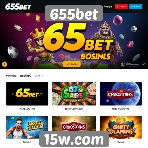 Promoções e bônus disponíveis na plataforma 655bet